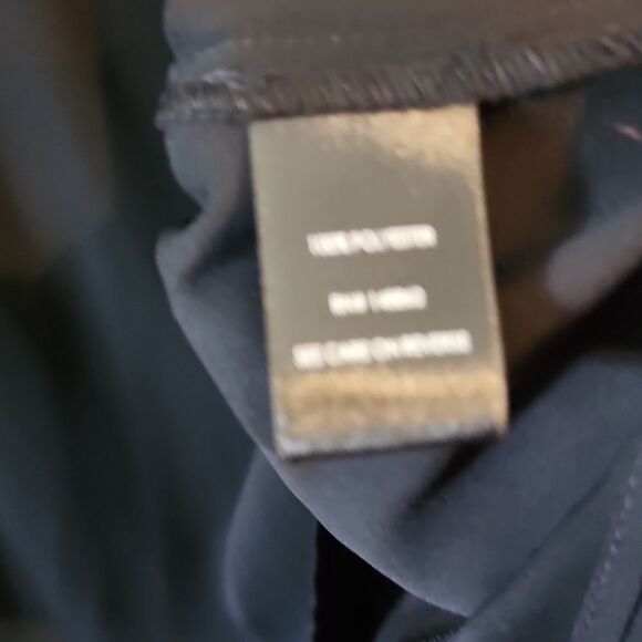 Torrid Harper Black Cuffed Sleeve Blouse with Mandarin Collar Size 3 - Picture 3 of 6